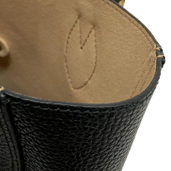 Auth GUCCI GG Marmont   Black Leather Tote Bag - Picture 16 of 16